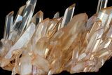 Tangerine Quartz Crystal Cluster - Madagascar #58871-4